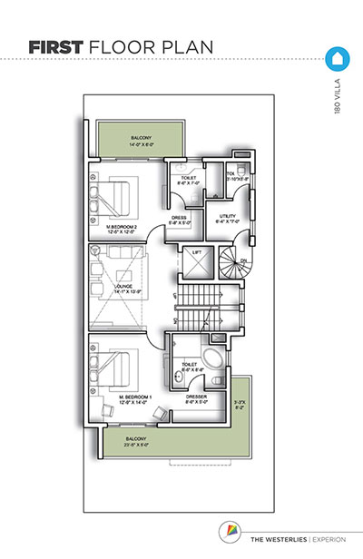 Experion The westerlies floor plan