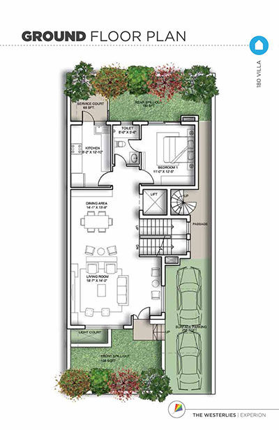 Experion The westerlies floor plan