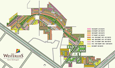 Experion The westerlies siteplan